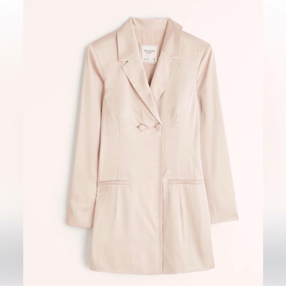 Abercrombie Champagne Blazer Dress✨